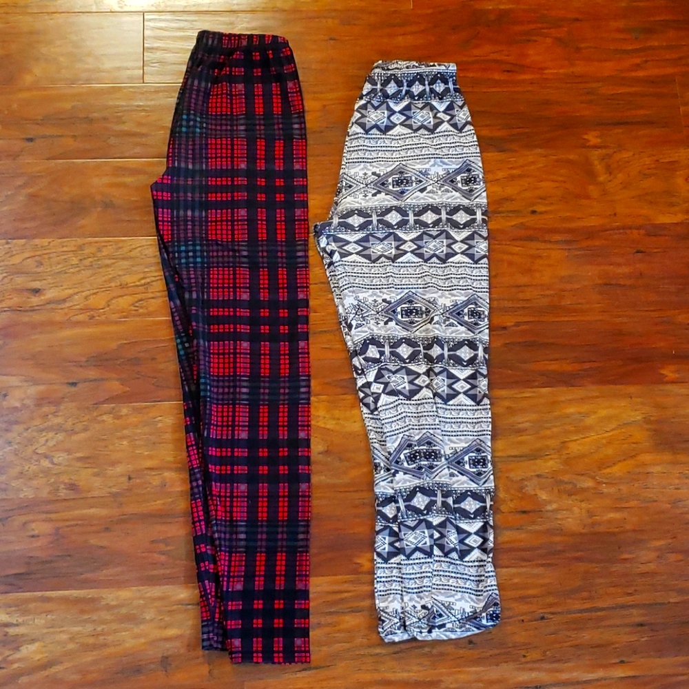 2 soft leggings